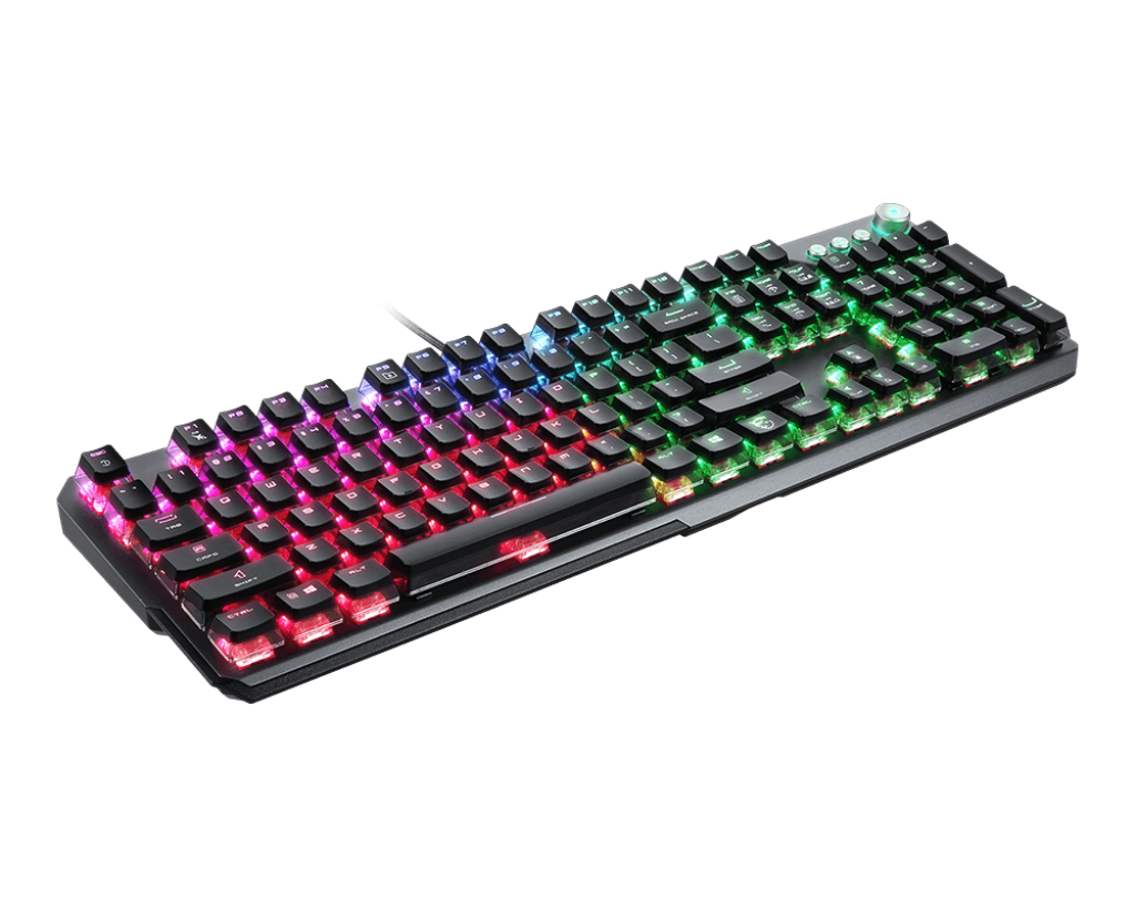 TECLADO MECANICO MSI VIGOR GK71 RGB SWITCH ROJO INGLES