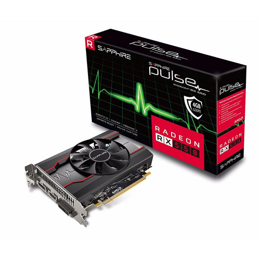 TARJETA DE VIDEO SAPPHIRE PULSE RX550 4GB GDDR5 11268-01-20G