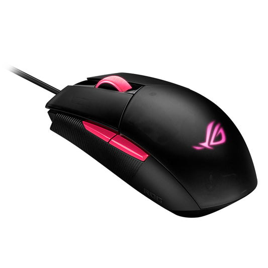 MOUSE OPTICO ASUS AMBIDIESTRO ERGONOMICO ELECTRO PUNK USB RGB P512 ROG STRIX IMPACT II EP