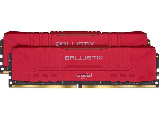 MEMORIA RAM BALLISTIX 2X8GB DDR4 3600MHZ RED BL2K8G36C16U4R