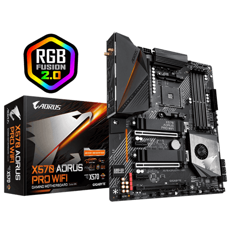 TARJETA MADRE GIGABYTE X570 AORUS PRO AM4 ATX