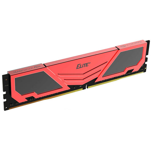 MEMORIA RAM TEAMGROUP TEAM ELITE PLUS DDR4 16GB 2666MHZ ROJA TPRD416G2666HC1901