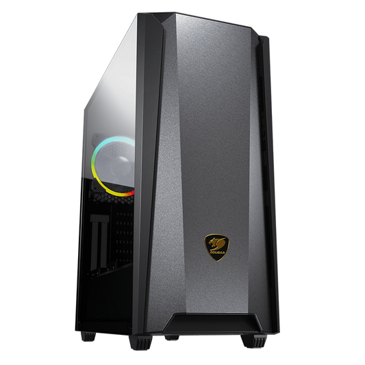 GABINETE COUGAR MX660 IRON RGB DARK BLACK EATX 385BMS0.0006