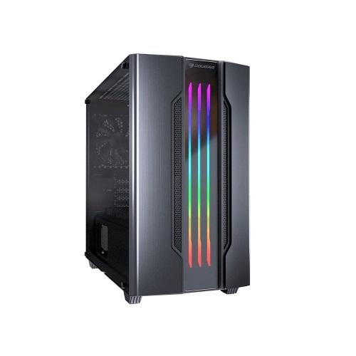 GABINETE COUGAR GEMINI M IRON GRAY RGB M-ATX 385TMB0.0001