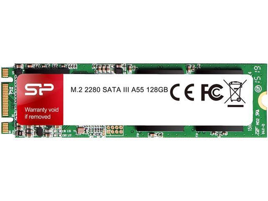 UNIDAD DE ESTADO SOLIDO SSD SILICON POWER A55 128GB M.2 2280 SATA III SP128GBSS3A55M28