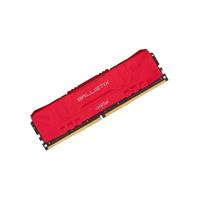 MEMORIA RAM CRUCIAL BALLISTIX 8GB DDR4 2666MHZ RED CL16 BL8G26C16U4R