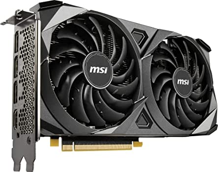 TARJETA DE VIDEO MSI RTX 3050 VENTUS 2X 8G OC 8GB DDR6 1807 MHZ 3*DP 1*HDMI