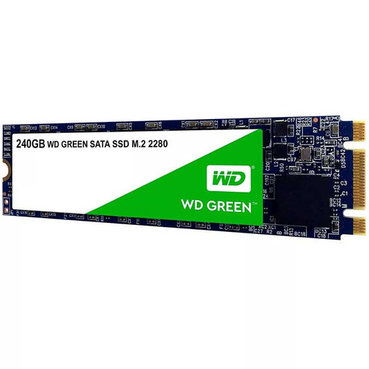 UNIDAD DE ESTADO SOLIDO SSD WD GREEN M.2 240GB SATA3 6GB/S WDS240G2G0B