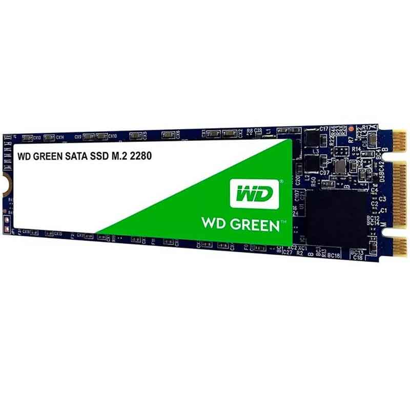 UNIDAD DE ESTADO SOLIDO SSD WD GREEN M.2 480GB SATA3 6GB/S WDS480G2G0B