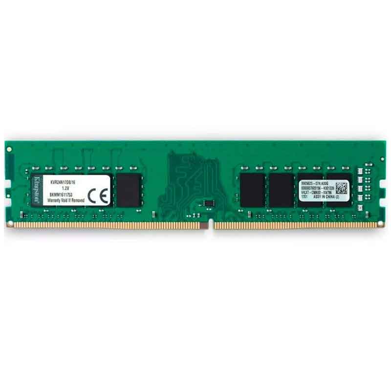 MEMORIA RAM KINGSTON DDR4 16GB 2400MHZ VALUERAM CL17 KVR24N17D8/16