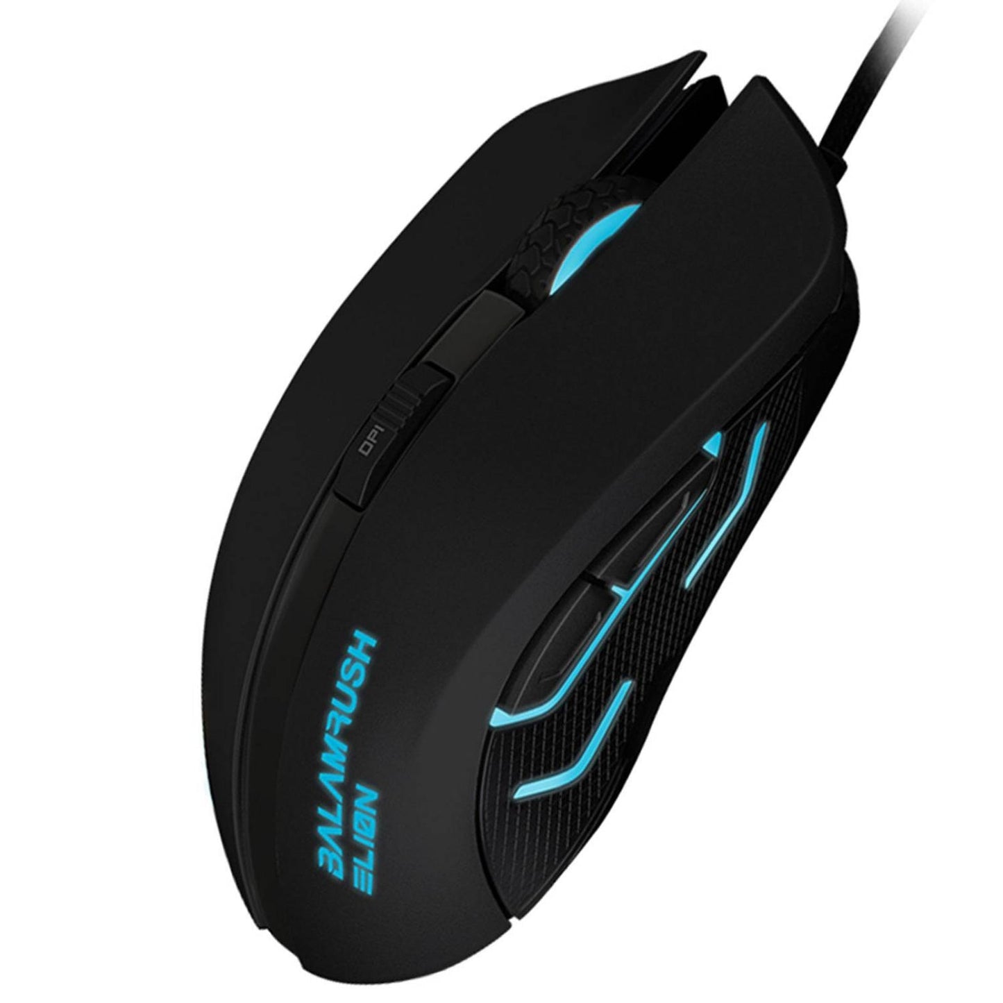 MOUSE BALAM RUSH ELION 7 COLORES 3500 DPI 6 BOT NEGRO BR-929707