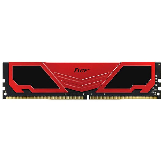 MEMORIA RAM TEAMGROUP ELITE PLUS 8GB DDR4 2666 MHZ ROJA TPRD48G2666HC19016