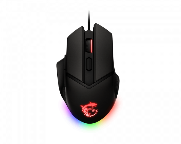 MOUSE MSI CLUTCH GM20 ELITE 6400DPI 6BOT USB RGB