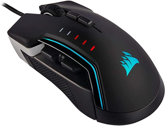 MOUSE CORSAIR GAMING GLAIVE RGB PRO ALUMINIO 18K DPI CH-9302311-NA