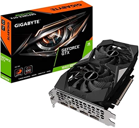 TARJETA DE VIDEO GIGABYTE GEFORCE GTX 1660 SUPER OC 6GB DDR5 192BIT GV-N166SOC-6GD