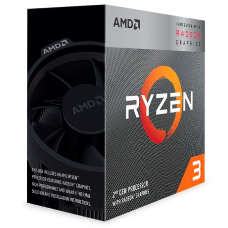 PROCESADOR AMD RYZEN 3 3200G AM4 3.6GHZ RADEON VEGA 8 INTEGRADOS YD3200C5FHBOX