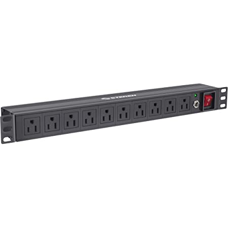 Barra PDU INTELLINET 713993, Regleta eléctrica, 1U, Aluminio