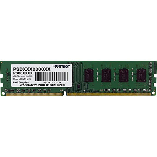 MEMORIA RAM PATRIOT PSD34G16002 SIGNATURE 4GB DDR3 1600MHZ CL11