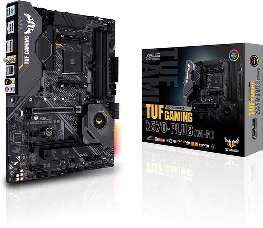 TARJETA MADRE ASUS TUF GAMING X570 PLUS WIFI AM4 ATX