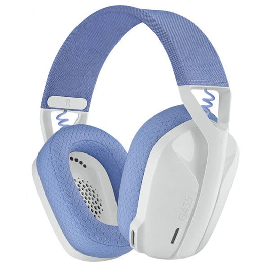 AURICULARES LOGITECH G435 LIGHTSPEED WHITE INALAMBRICO USB 1MS LIGHTSYNC BLUETOOTH 981-001073