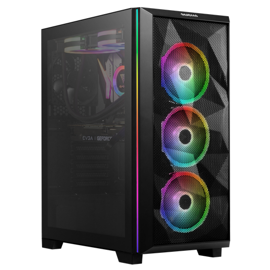 GABINETE GAMDIAS ATHENA M2 ELITE FRENTE MALLA CRIST TEMP 3VENT RGB 1VENT ATX