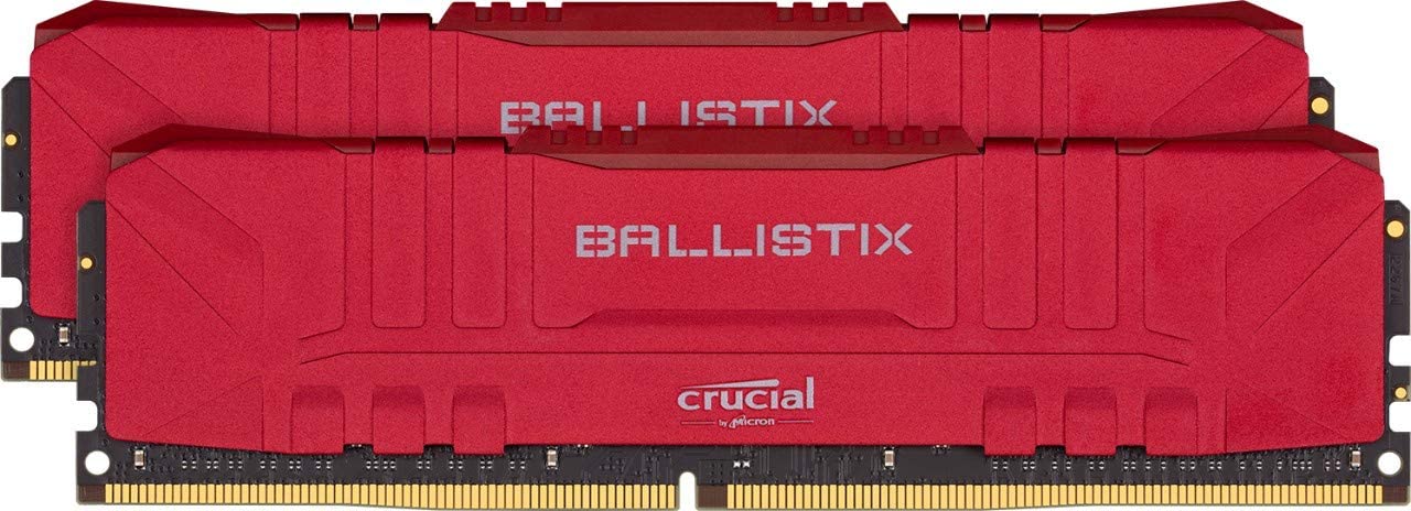 MEMORIA RAM CRUCIAL BALLISTIX 16GB DDR4 (2X8GB) 2666MHZ BLACK HEATSINK CL16 BL2K8G26C16U4R