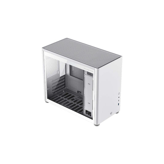 GABINETE BALAM RUSH (BR-935647) ERIS FROST GI985,MICRO ATX,1*USB 3.0,1*USB C,CRISTAL TEMP,BLANCO