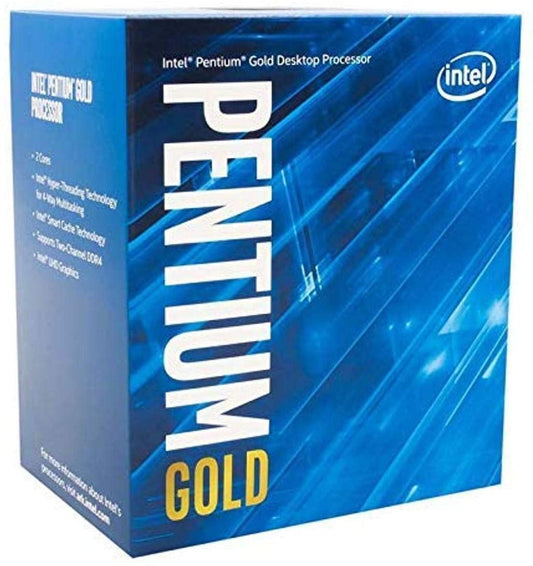 PROCESADOR INTEL PENTIUM GOLD G6400 4.00GHZ 2 NUCLEOS 1200 4MB BX80701G6400