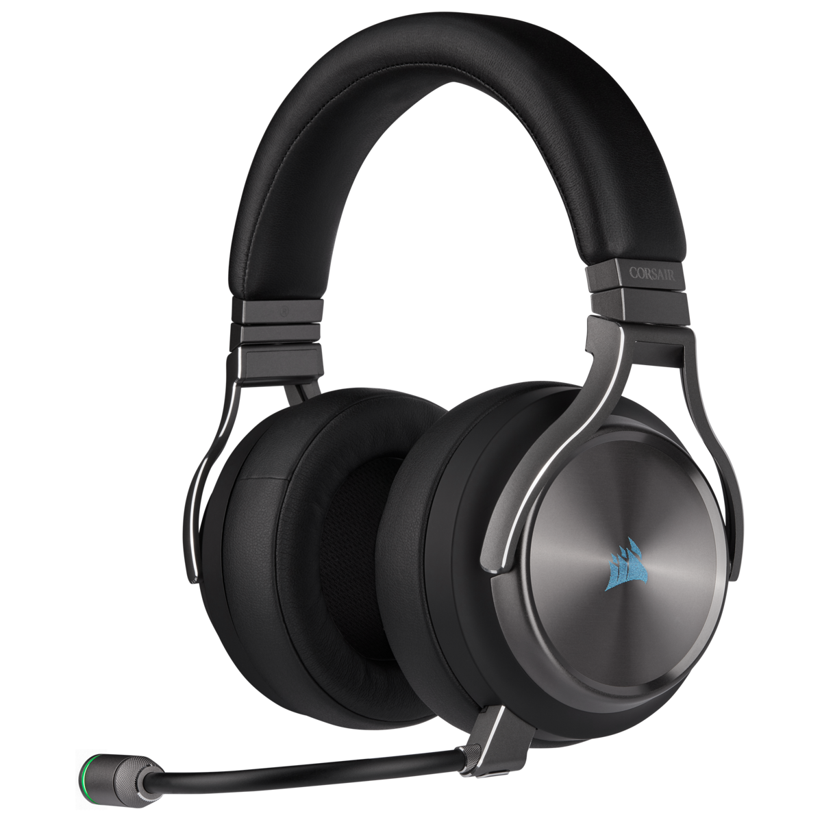 AURICULARES CORSAIR VIRTUOSO WIRELESS RGB GUNMETAL NEGRO 7.1CH USB SOLO PC CA-9011180-NA