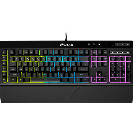 TECLADO CORSAIR ALAMBRICO K55 RGB LED RGB CH-9206015-SP