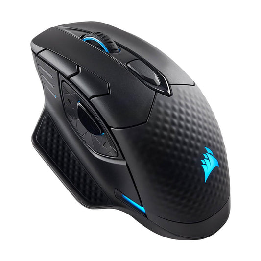 MOUSE OPTICO CORSAIR DARK CORE RGBSE WIRED-WIRELESS CARGADOR QI NEGRO 16000 DPI CH-9315511-NA