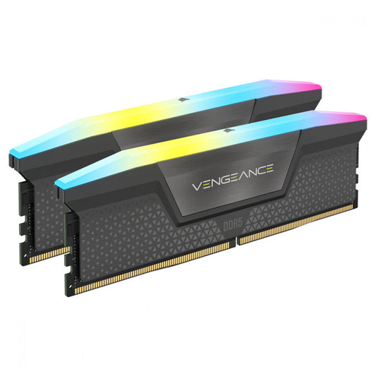 MEMORIA DIMM DDR5 CORSAIR (CMH32GX5M2B5600Z36K) 32GB (2X16GB) 5600MHZ VENGANCE RGB AMD