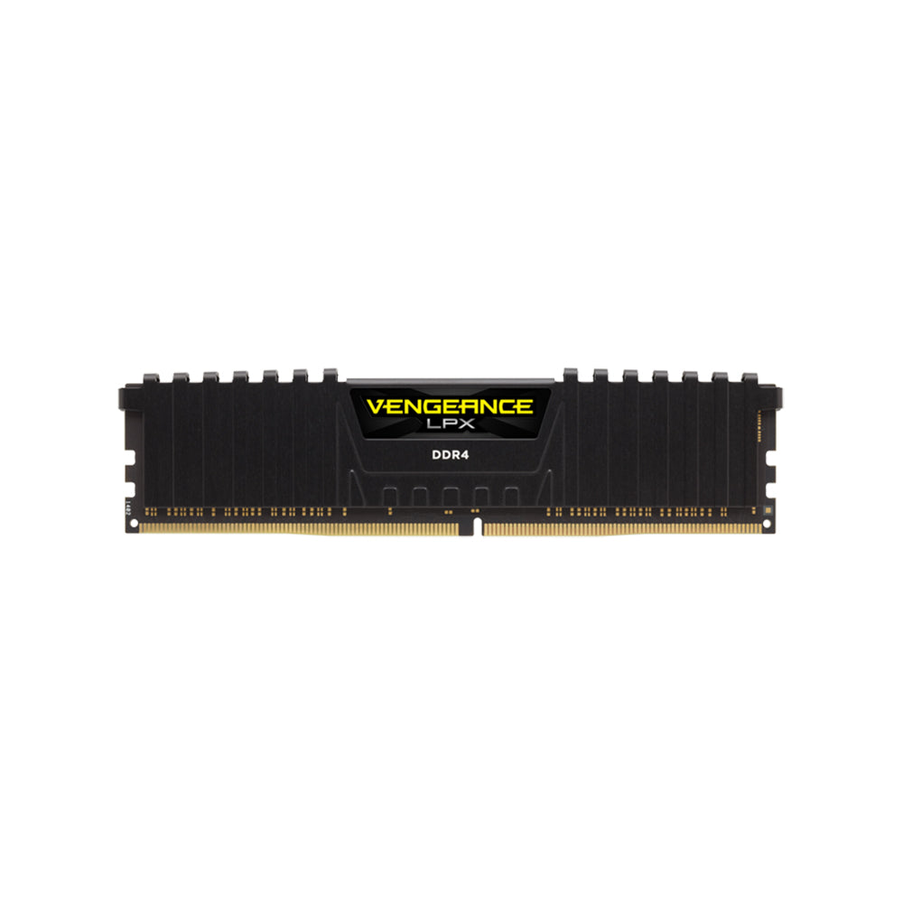 MEMORIA RAM CORSAIR 16GB DDR4 2400MHZ VENGEANCE LPX NEGRO CMK16GX4M1A2400C16
