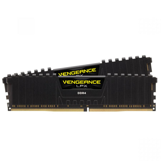 MEMORIA RAM CORSAIR 16GB DDR4 3000MHZ (2X8GB) VENGEANCE LPX NEGRO CMK16GX4M2D3000C16