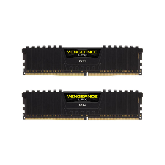 MEMORIA RAM CORSAIR 32GB DDR4 (2X16GB) 2400MHZ VENGEANCE NEGRO CMK32GX4M2A2400C14