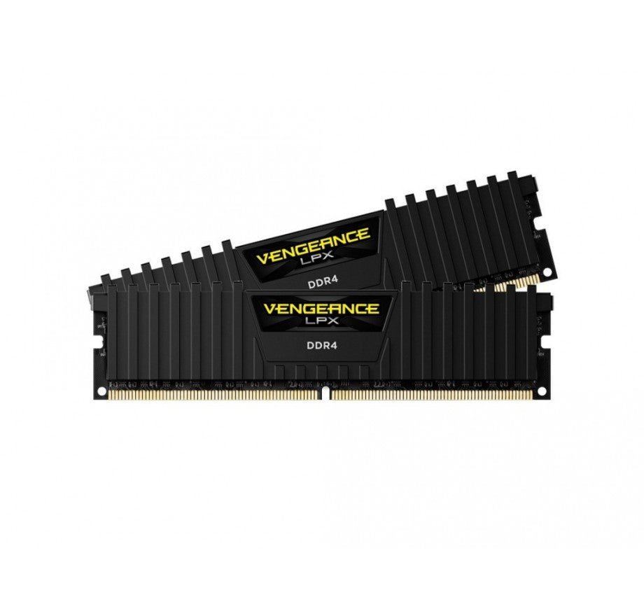 MEMORIA RAM CORSAIR 32GB DDR4 3200MHZ (2X16GB) VENGEANCE LPX NEGRO CMK32GX4M2B3200C16