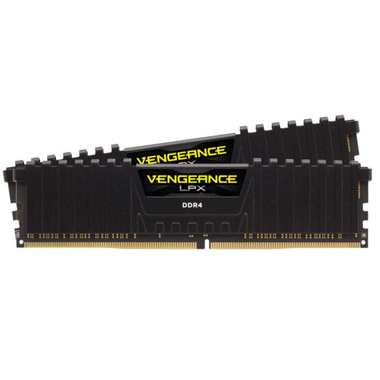 MEMORIA DIMM DDR4 CORSAIR (CMK32GX4M2E3200C16) 32GB 3200MHZ (2X16GB) VENGEANCE LPX NEGRO CL16