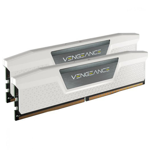 MEMORIA DIMM DDR5 CORSAIR (CMK32GX5M2B5600C36W) 32GB (2X16GB) 5600MHZ VENGANCE BLANCO