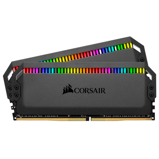 MEMORIA RAM CORSAIR 16GB (2X8GB) DDR4 3200MHZ DOMINATOR PLATINUM RGB CMT16GX4M2C3200C16