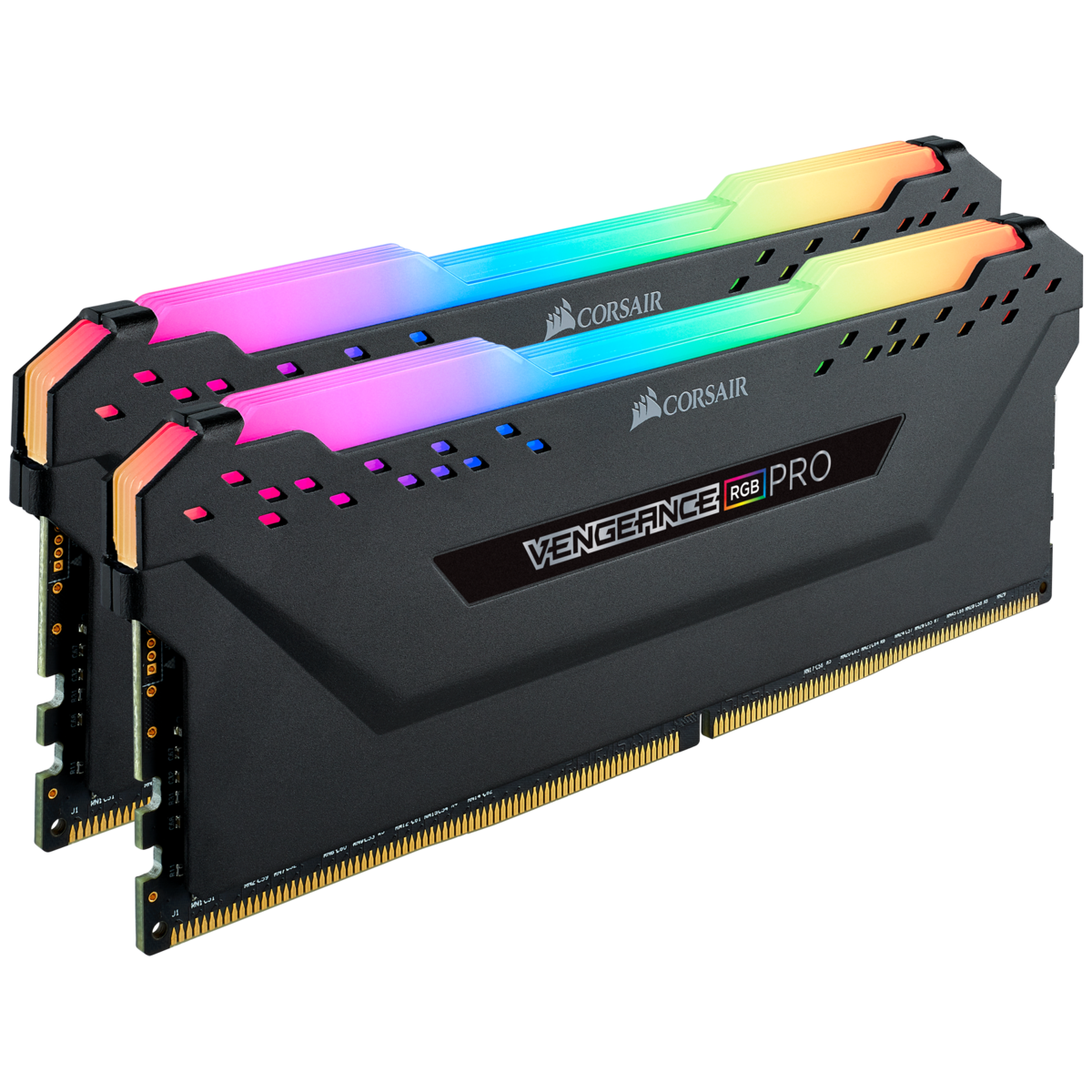 MEMORIA RAM CORSAIR VENGEANCE RGB PRO WHITE 16GB DDR4 KIT 2X8GB 3000MHZ RGB LED CMW16GX4M2C3000C15