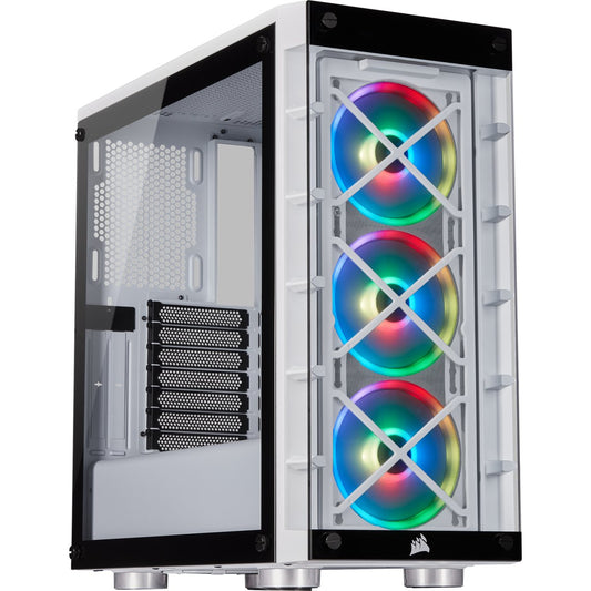 GABINETE CORSAIR ICUE 465X RGB WHITE ATX CC-9011189-WW
