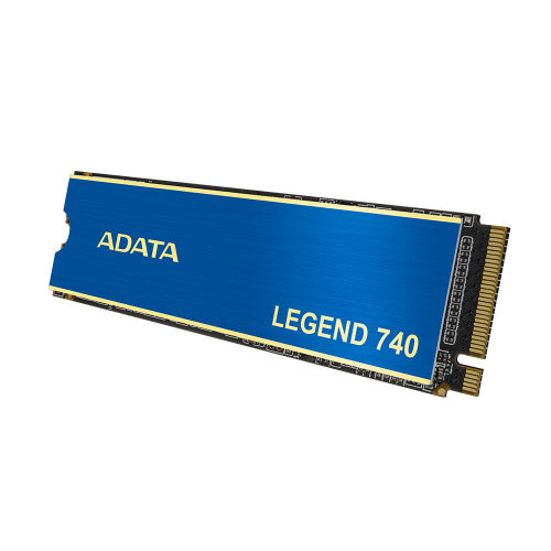 UNIDAD DE ESTADO SOLIDO SSD ADATA LEGEND 740 500GB NVME M.2 2280 PCIE GEN 3X4 3DNAND ALEG-740-500GCS