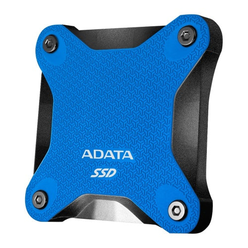 UNIDAD ESTADO SOLIDO EXTERNA ADATA SD600Q 480GB USB 3.1 AZUL ASD600Q 480GU31 CBL
