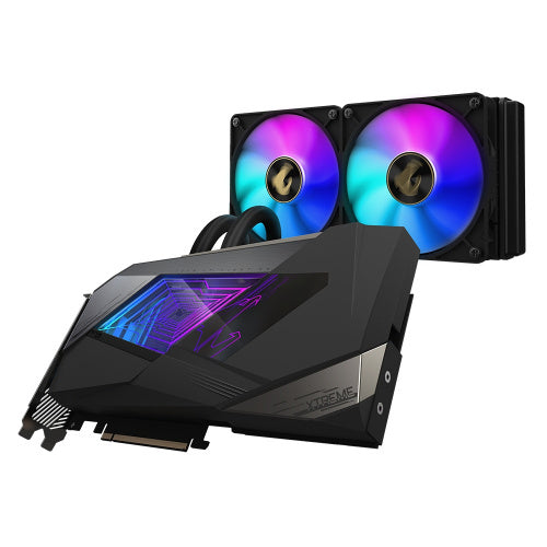 TARJETA DE VIDEO GIGABYTE GEFORCE RTX 3080 AORUS XTREME WATERFORCE 10GB 320BITS GDDR6X GV-N3080AORUSX W-10GD