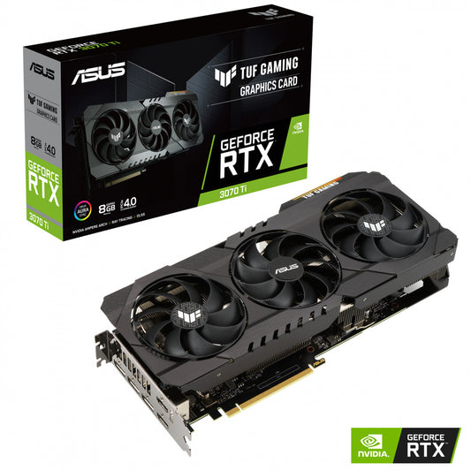 TARJETA DE VIDEO ASUS TUF  GEFORCE RTX 3070 Ti 8GB GDDR6X 256BITS 90YV0GY1-M0NA00