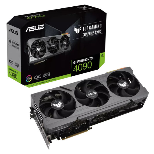 TARJETA DE VIDEO ASUS (TUF-RTX4090-O24G-GAMING) GDDR6X 384BIT,PCI-E 4.0,2*HDMI2.1A, 3*DP1.4A,TRI FAN