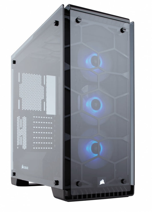 GABINETE CORSAIR CRYSTAL 570X RGB BK ATX USB 3.0 CC-9011098-WW