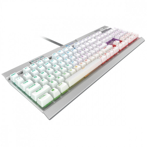 TECLADO MECANICO CORSAIR WHITE K70 RGB MK.2 SE CHERRY CH-9109114-NA