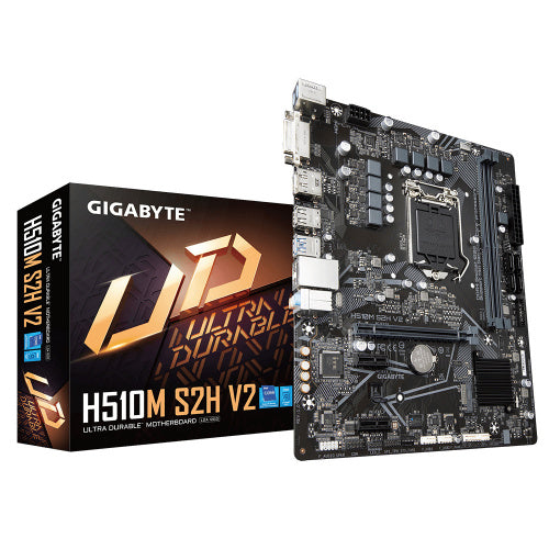 TARJETA MADRE GIGABYTE H510M S2H V2 1200 2xDDR4 MATX