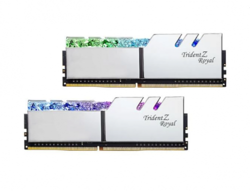 MEMORIA RAM G.SKILL 32GB DDR4 (2X16GB) 3200MHZ TRIDENT ROYAL SILVER F4-3200C16D-32GTRS